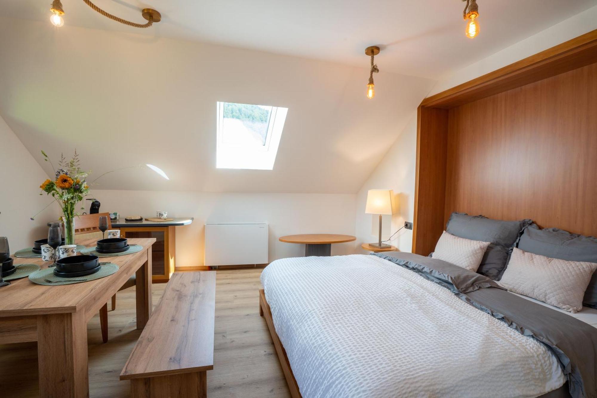 Aparthotel Hom At Vintgar ゴレンスカ地方 エクステリア 写真